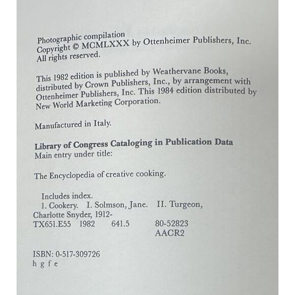 Giuliano Bugialli's Classic Techniques of Italian Cooking 1982 Vintage Cookbook - Picture 12 of 12